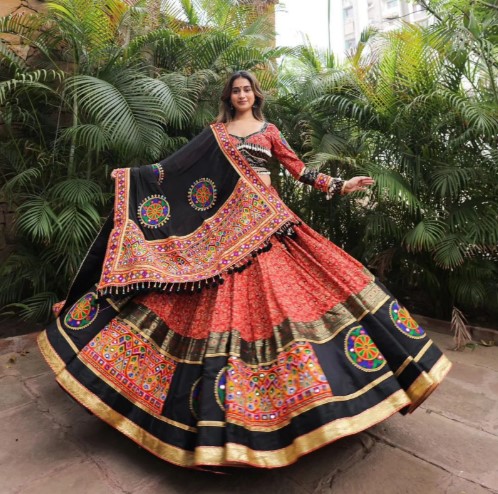 Rayon Chaniya Choli with Latkan Dupatta